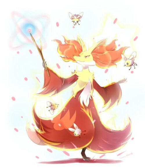 Delphox and Primarina pictures Pokémon Amino