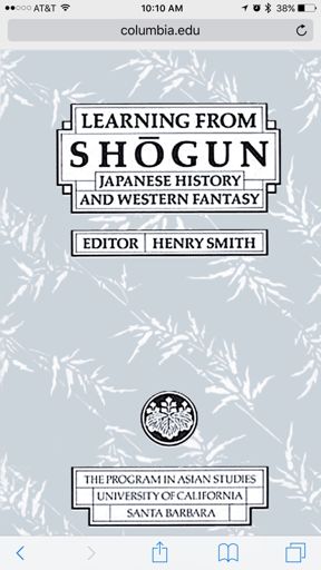 shogun book review