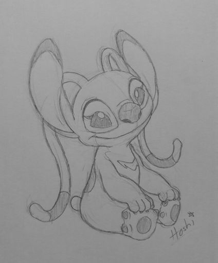 Angel Sketch Lilo Stitch Amino More stitch and angel sketches by miriamthebat on deviantart these pictures of this page are about:easy. amino apps