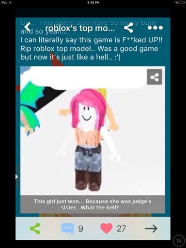 Roblox S Top Model Wait What Roblox Amino