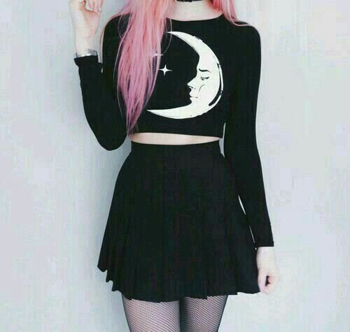 estilo gotico roupas femininas