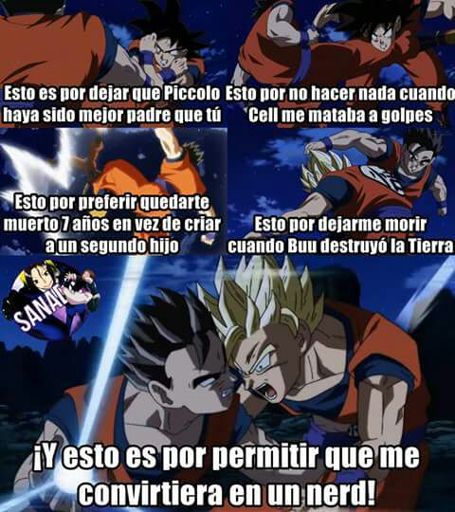Goku es un mal padre? | •Anime• Amino