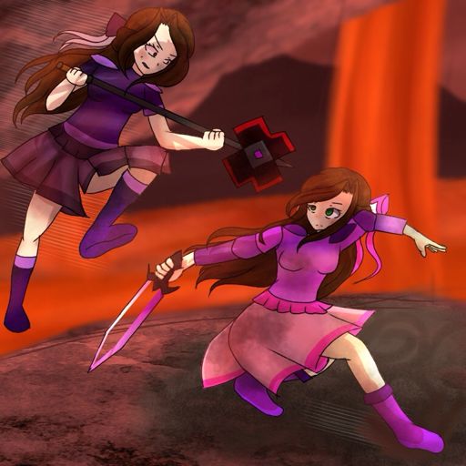 Jen SuperGirlyGamer Vs Evil Jen FanArt Minecraf