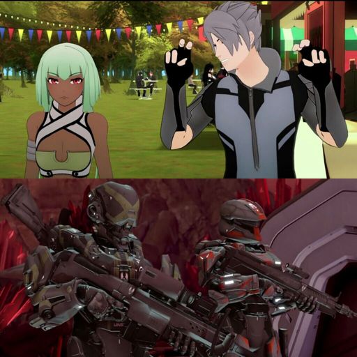 Rwby Theory Emerald And Mercury Are Like Locus And Felix From Red Vs