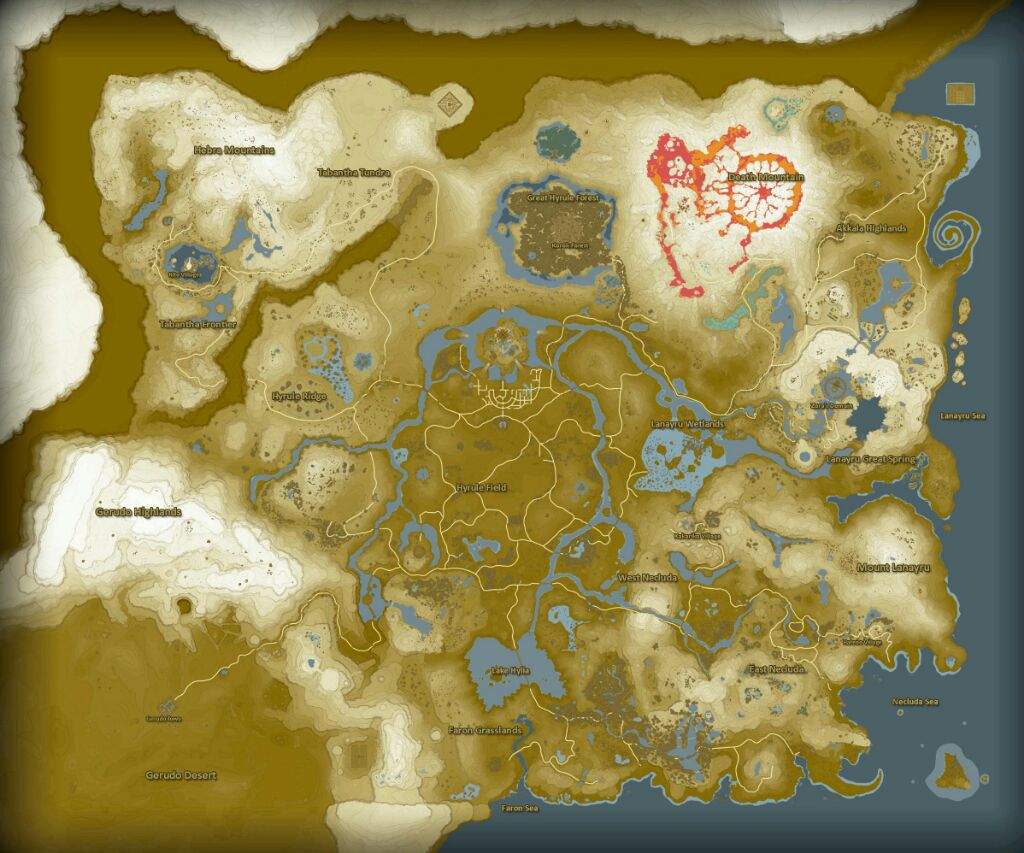 interactive map zelda breath of the wild