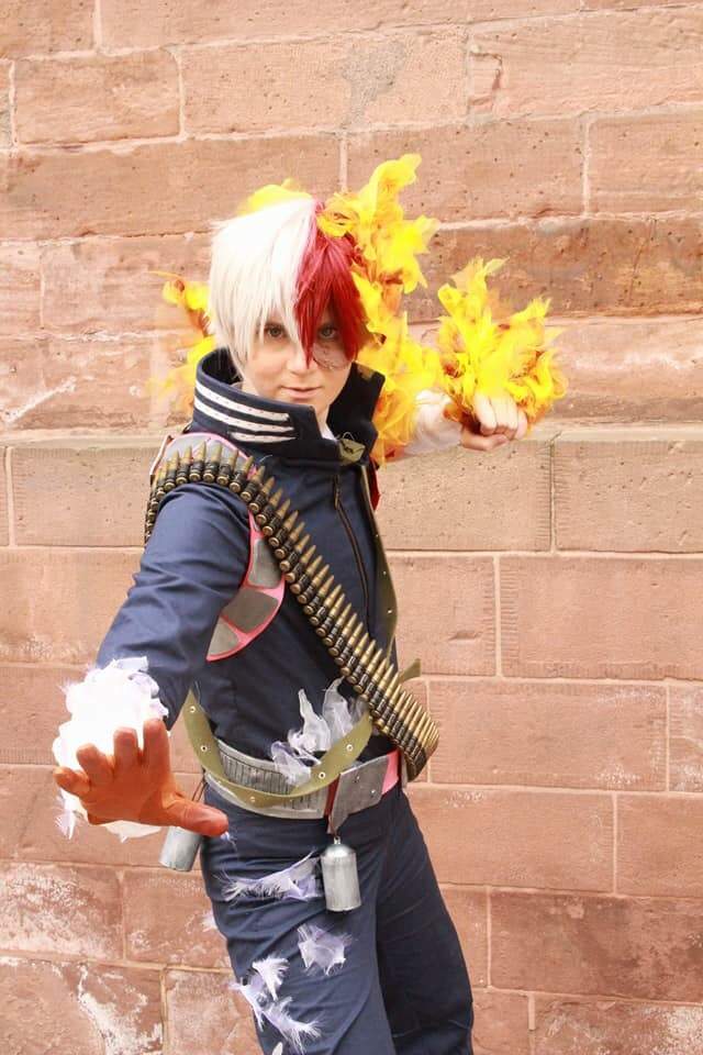 todoroki fire and ice cosplay