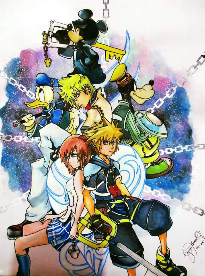 KH Fanart Kingdom Hearts Amino