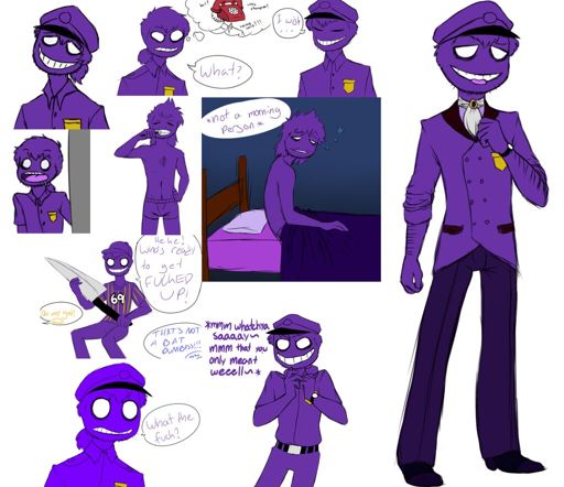 William Afton Purple Guy Vincent Wiki Five Nights At Freddy S