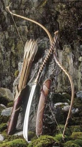 fantasy elven bow