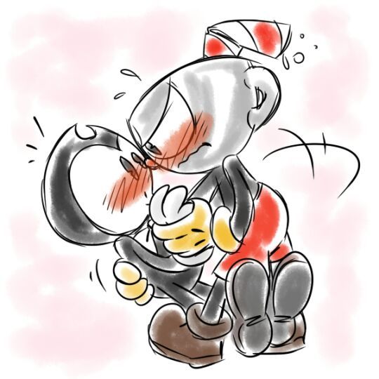 bendy x cuphead