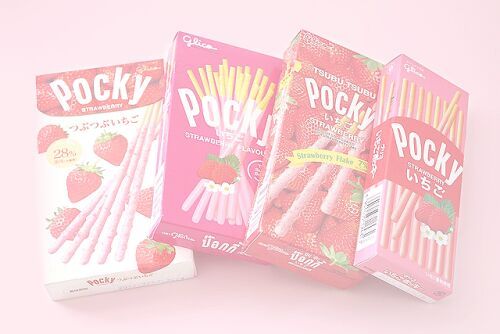 Pocky розовые