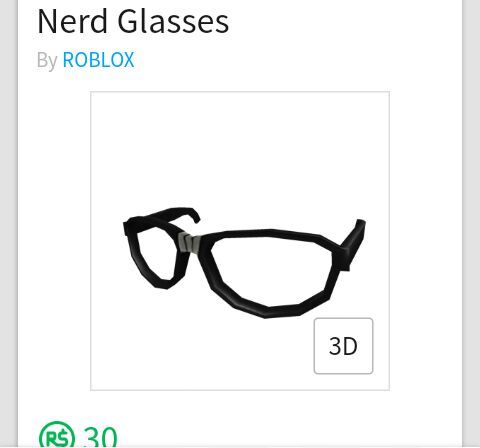 Nerd Glasses Wiki Roblox Amino