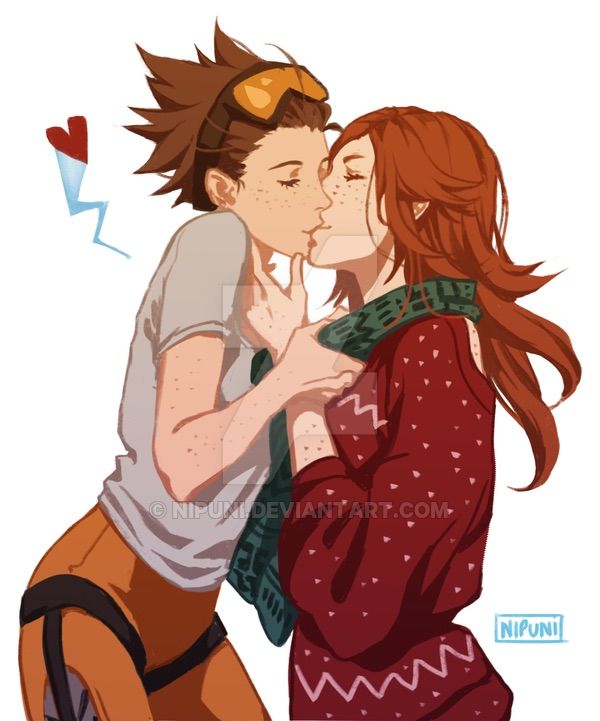 Tracer X Emily Overwatch Amino