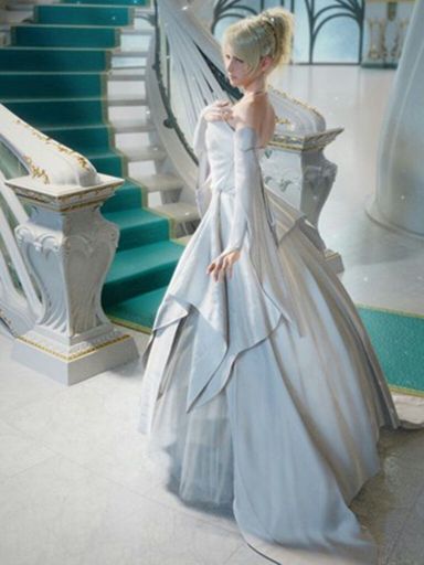 cos wedding dress