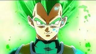 vegeta green super saiyan