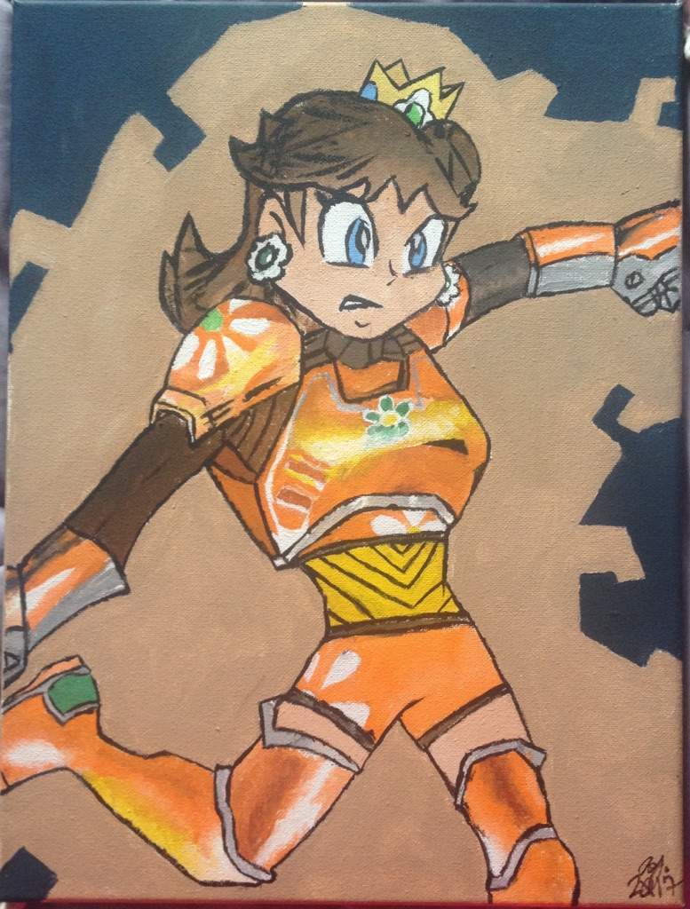 mario strikers charged daisy voice