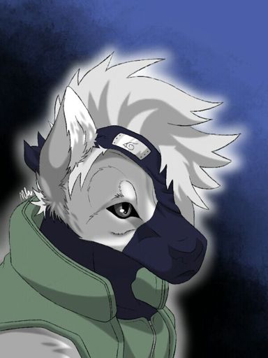 kakashi as a wolf