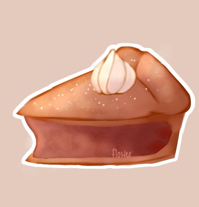 butterscotch and cinnamon pie