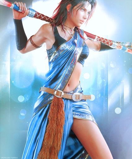 final fantasy 13 spear girl