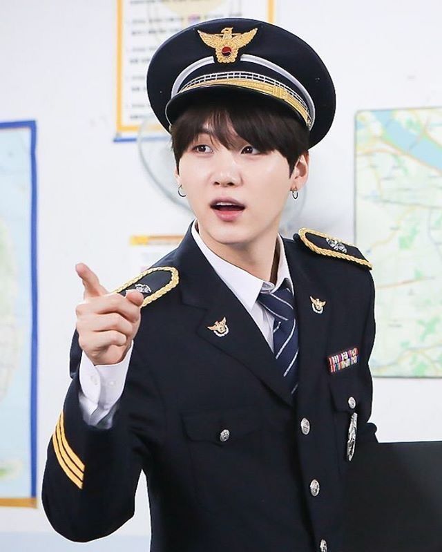 Bts In Police Department Hyung Line Armys Amino 1266