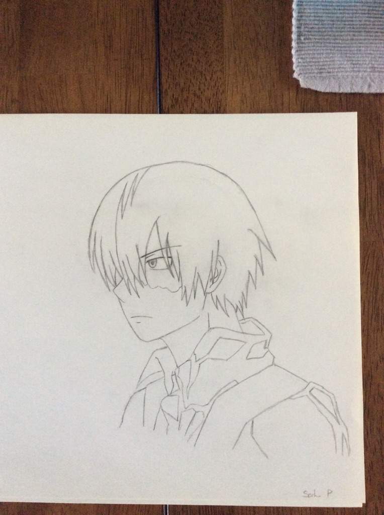 Shoto Todoroki drawing | My Hero Academia Amino