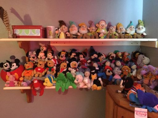 my disney plush collection