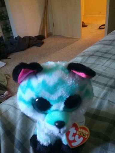 piper the chevron fox beanie boo