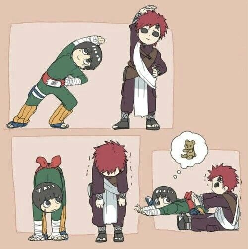 Gaara X Rock Lee Wiki Naruto Amino 3026