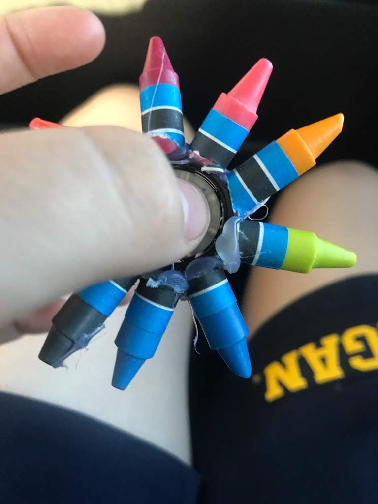 crayon fidget
