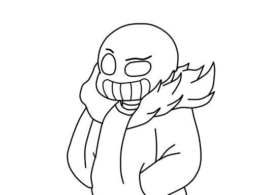 Dibujo de Sans Undertale Español Amino