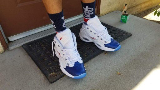 reebok question blue toe