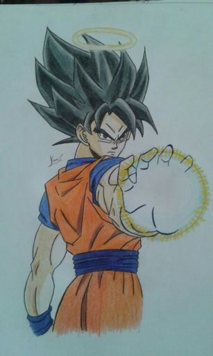 Dibujo- Goku Definitivo | ⚡ Dragon Ball Super Oficial⚡ Amino