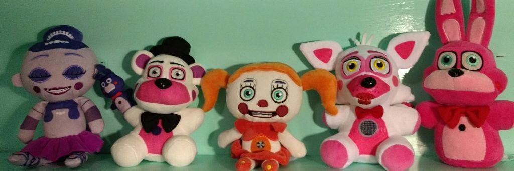 the sister location plushies