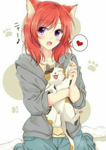 Me gusta como le quedan las orejas de gato XD | •Anime• Amino