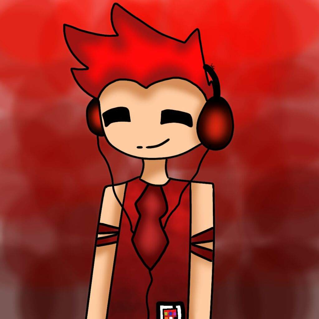 Red Listening To Music Roblox Amino
