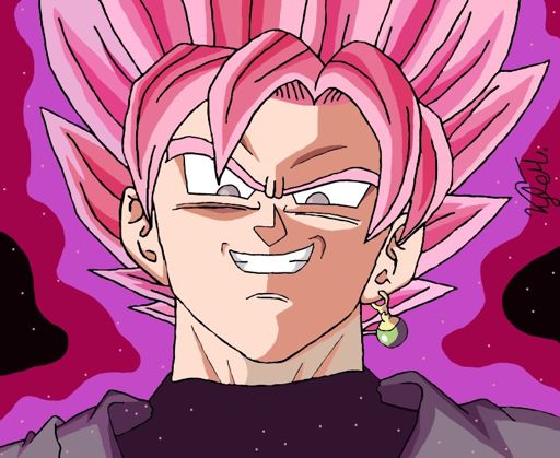 Ssj Rosé Goku Black Drawing Dragonballz Amino 7654