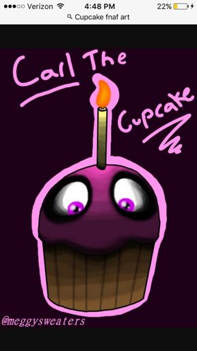 Adult Unisex FNAF Carl the Cupcake