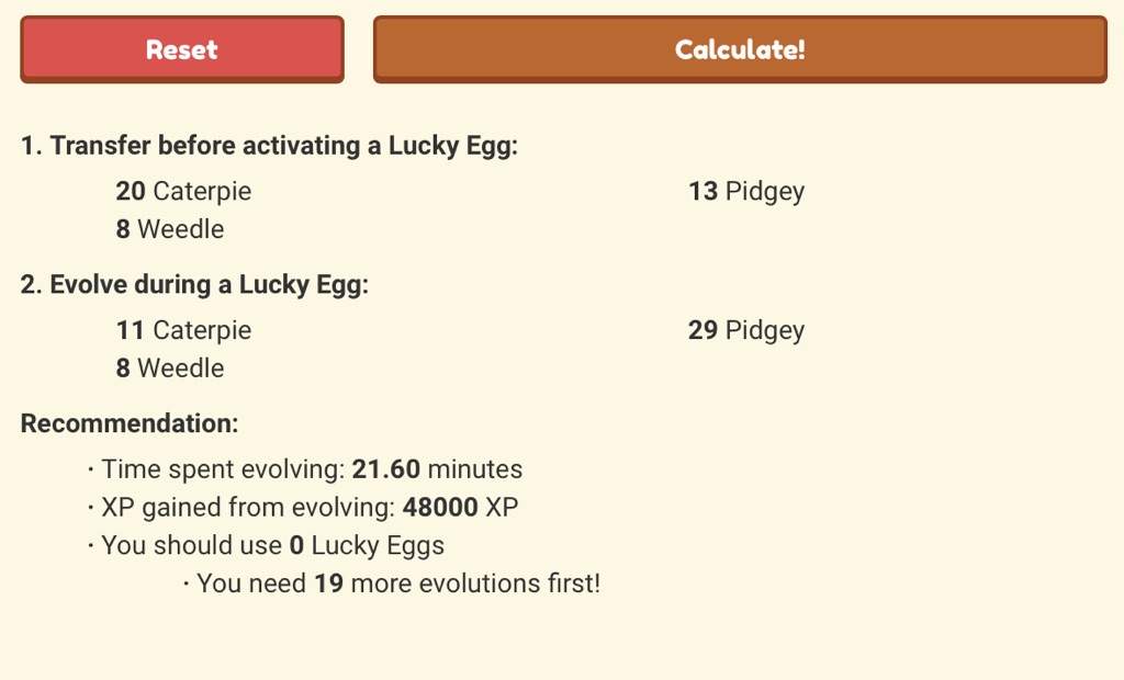 pidgeycalc the pokémon go