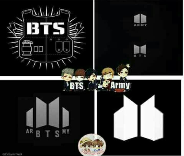 El Escudo De Bts Y Army Imagesee