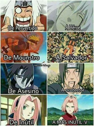 La Evolución De Naruto 