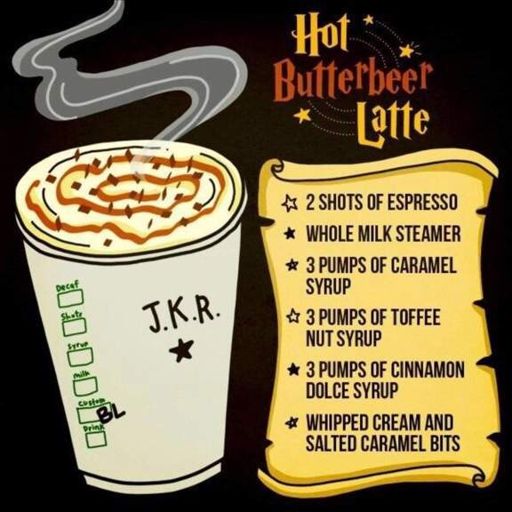 butterbeer recipe starbucks