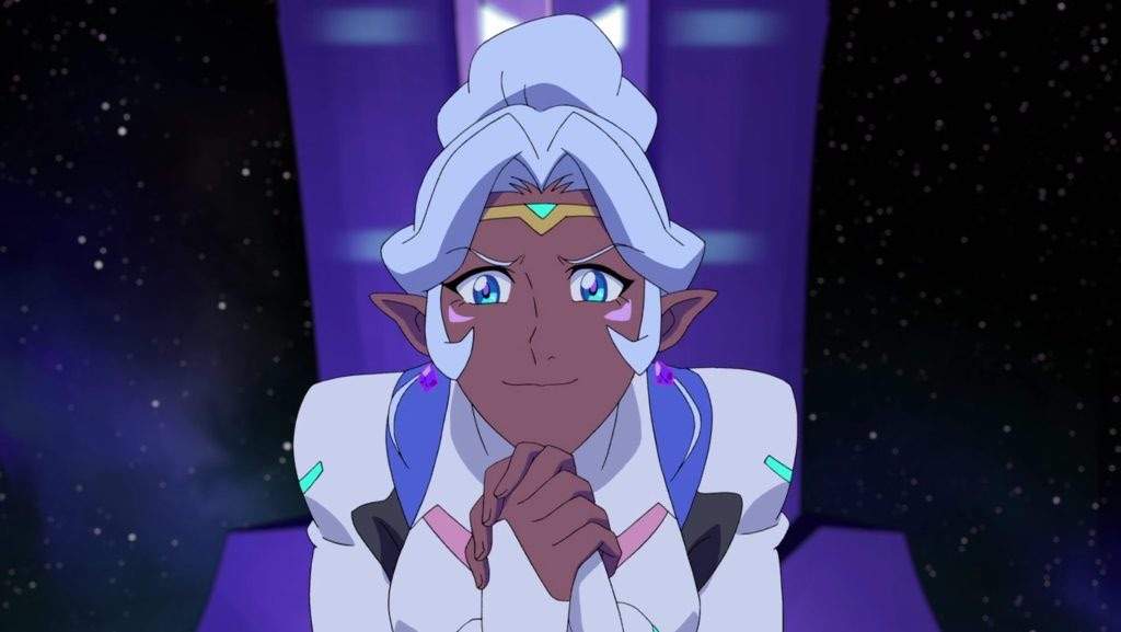 Voltron Legendary Defender—princess Allura—black Paper Art Cartoon Amino 3316