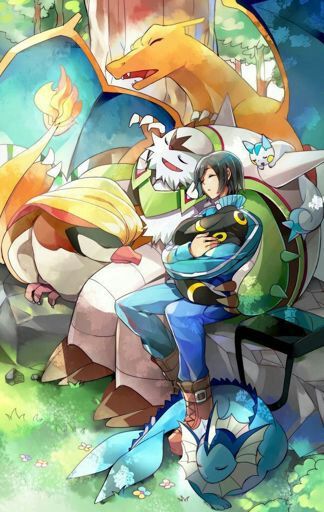 calem pokemon trainer