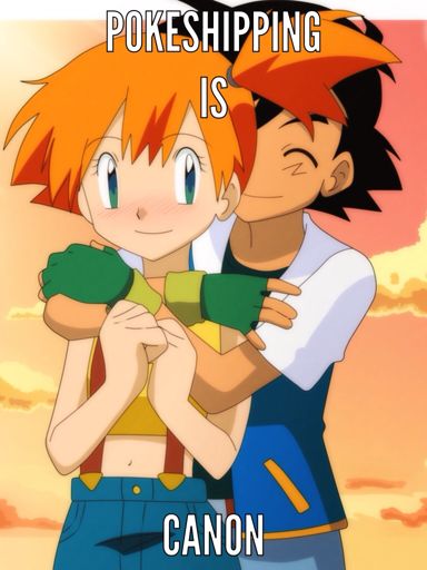 Theory Pokeshipping Is Canon Pokémon Amino