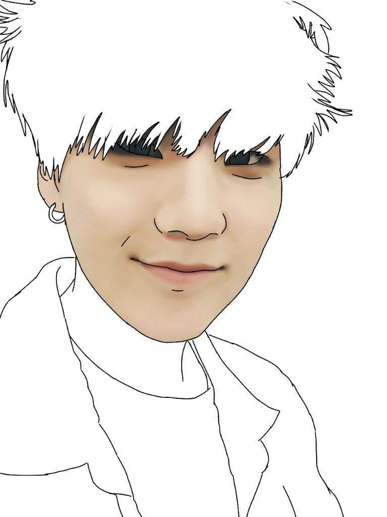 BTS Suga Fanart W.I.P | ARMY's Amino