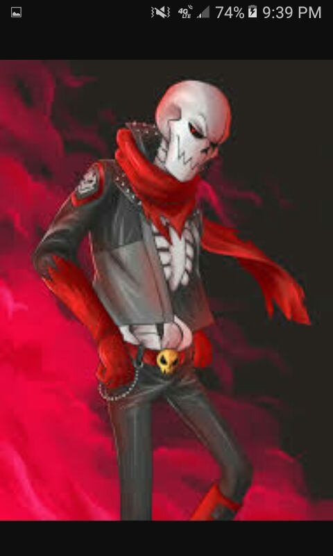 Swapfell Papyrus Undertale Amino