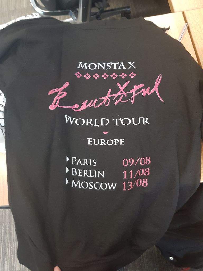 Monsta X Custom Tour Clothing [Europe] MONBEBE Amino