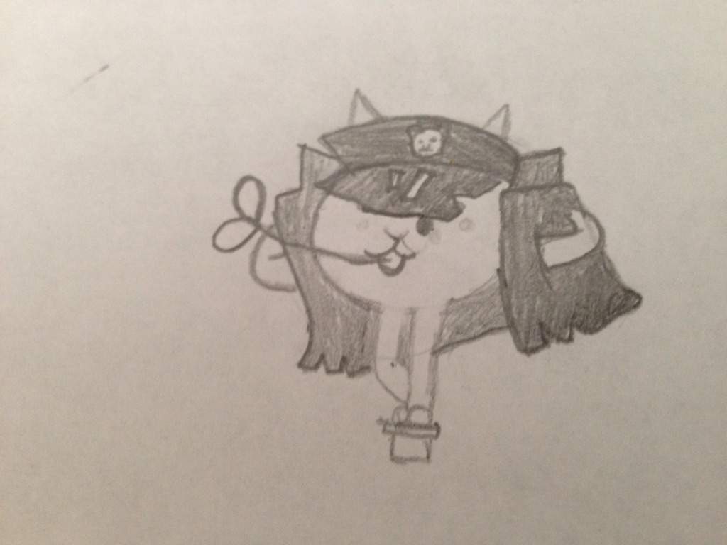 Delinquent cat art! The Battle Cats! Amino