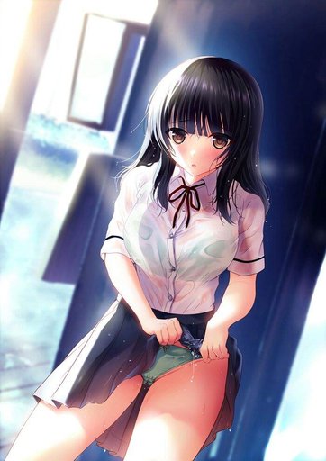 Anime uniform crunchboy panties