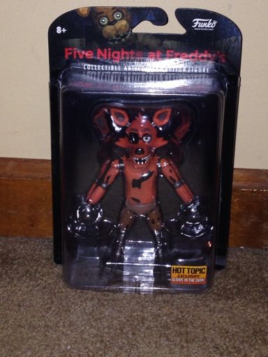 glow in the dark foxy figure